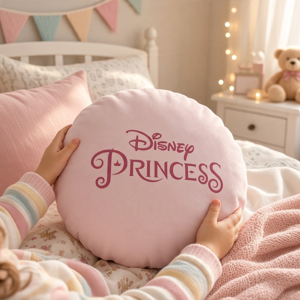 Cuscino Arredo Sagomato Principesse - Disney Home
