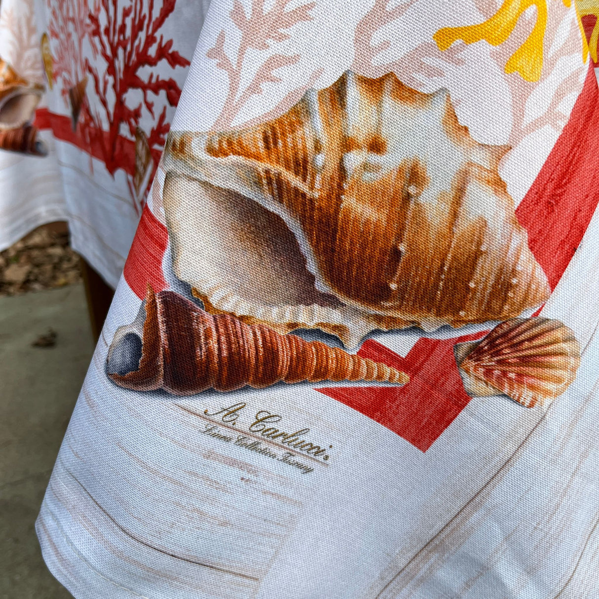 Tovaglia x6 CORALLI By A.Carlucci