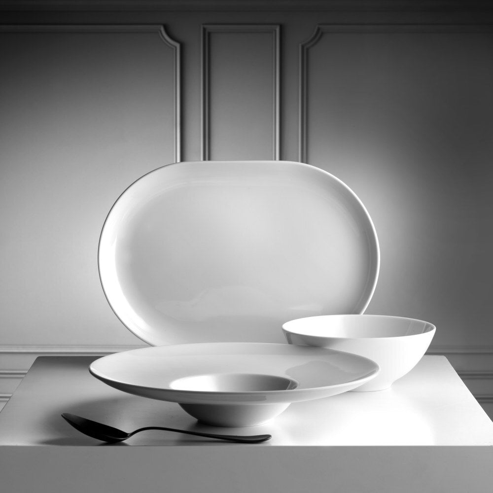 Set 6 Pastabowl Weiss - Weissestal