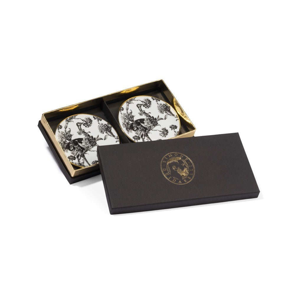 Set 2 Sottobicchieri 12 cm Souvenirs De Voyage - Weissestal