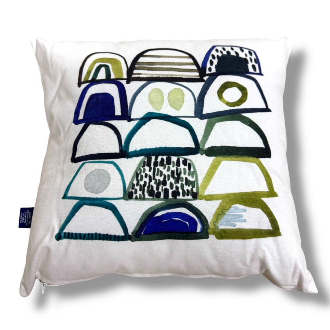 Copritavola x6/12 Runner Cuscino POSITANO D.2 by Vingi