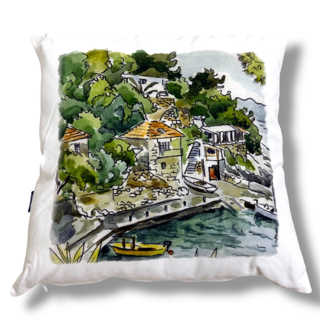 Copritavola x6/12 Runner Cuscino POSITANO D.4 by Vingi