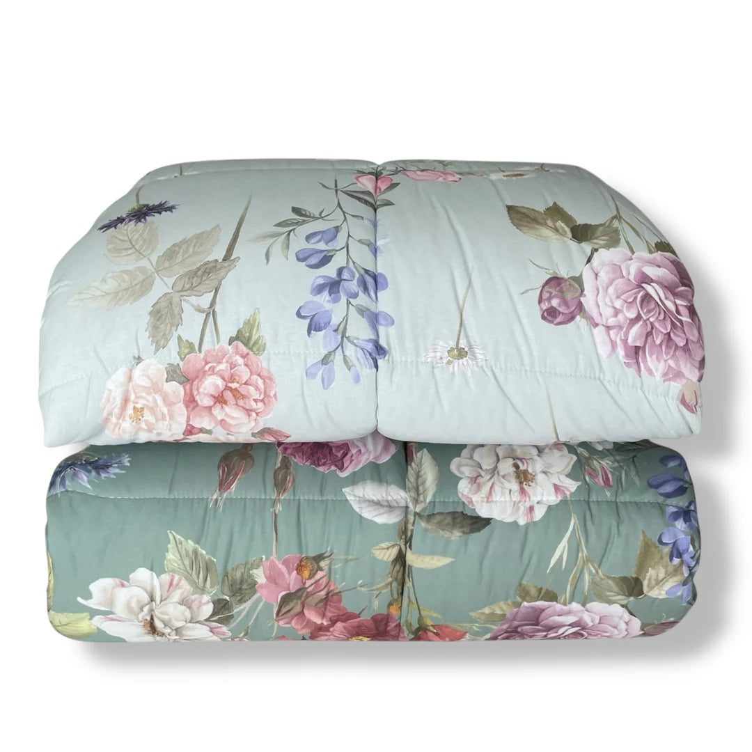 Trapunta Matrimoniale Caleffi – Giardino Romantico