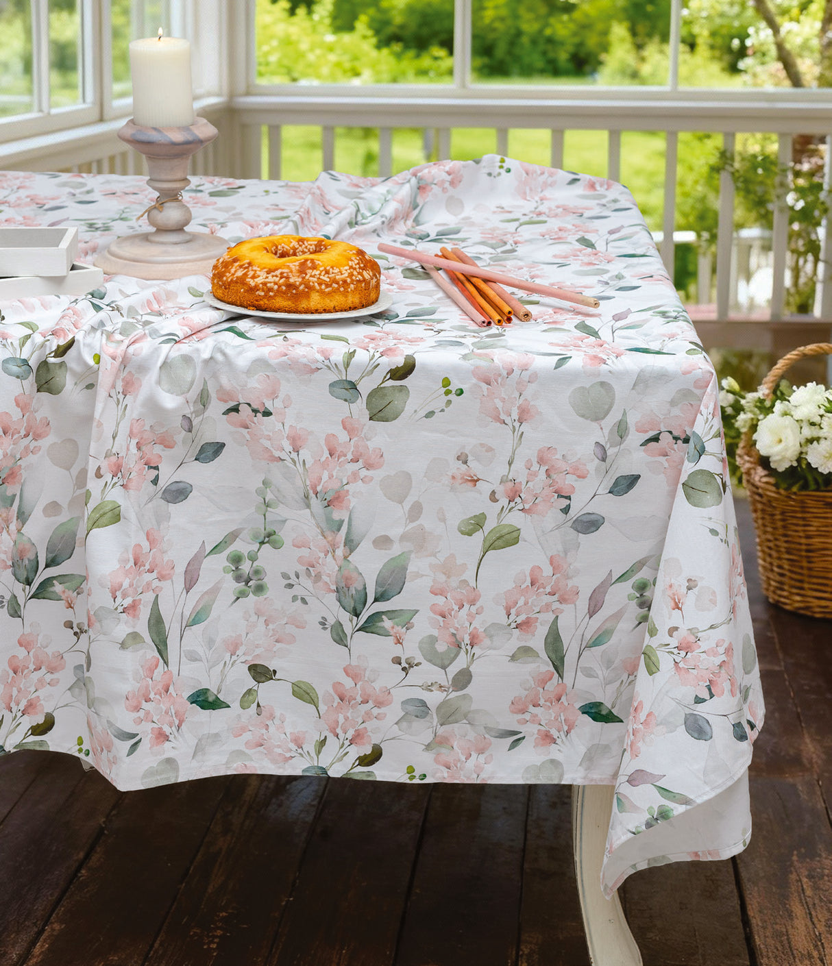 Tovaglia In The Garden Disegno 36 L'Atelier 17 Floreale 100% Cotone Made in Italy (Copia)