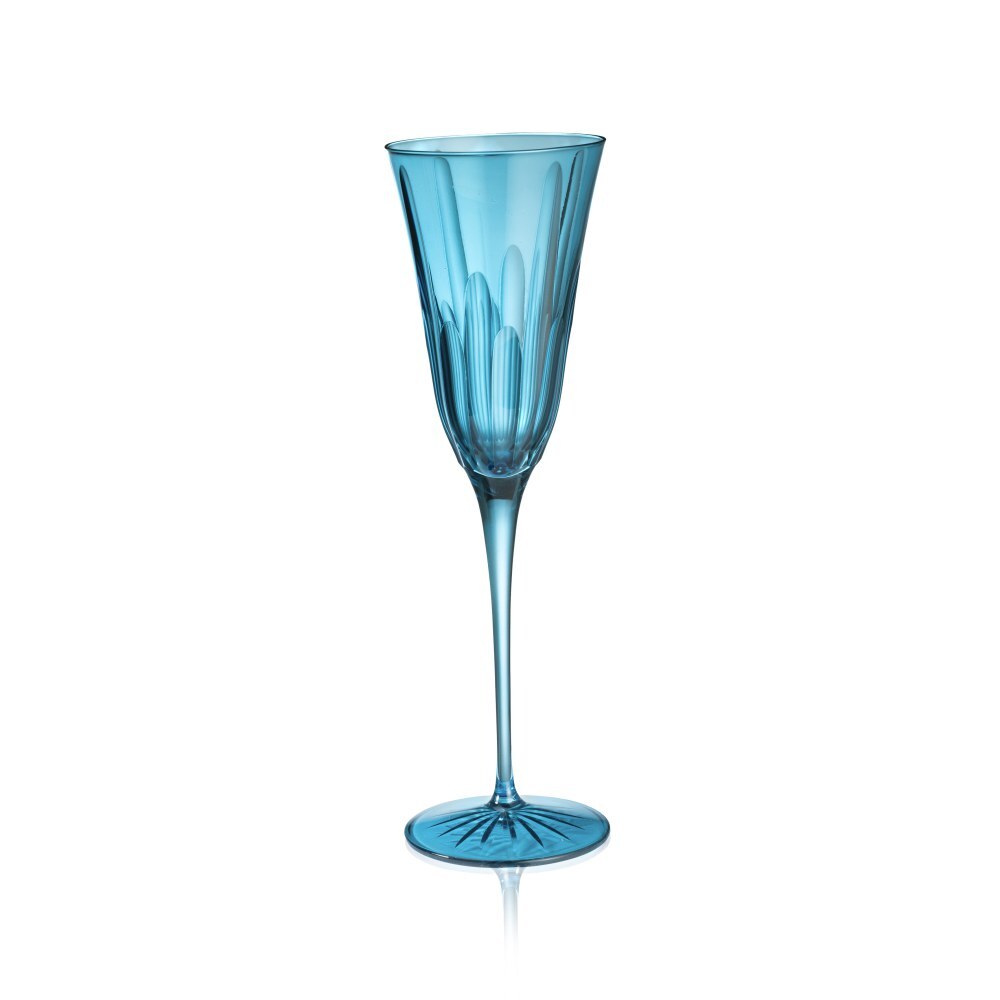 Set 2 Tumbler + Calici + Flute GEM ZAFFIRO - Weissestal