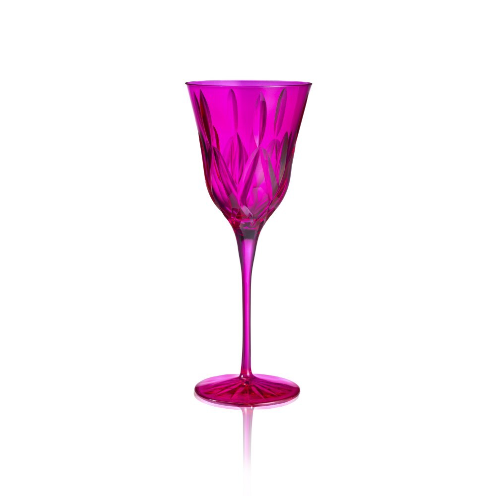 Set 2 Tumbler + Calici + Flute GEM TOPAZIO - Weissestal