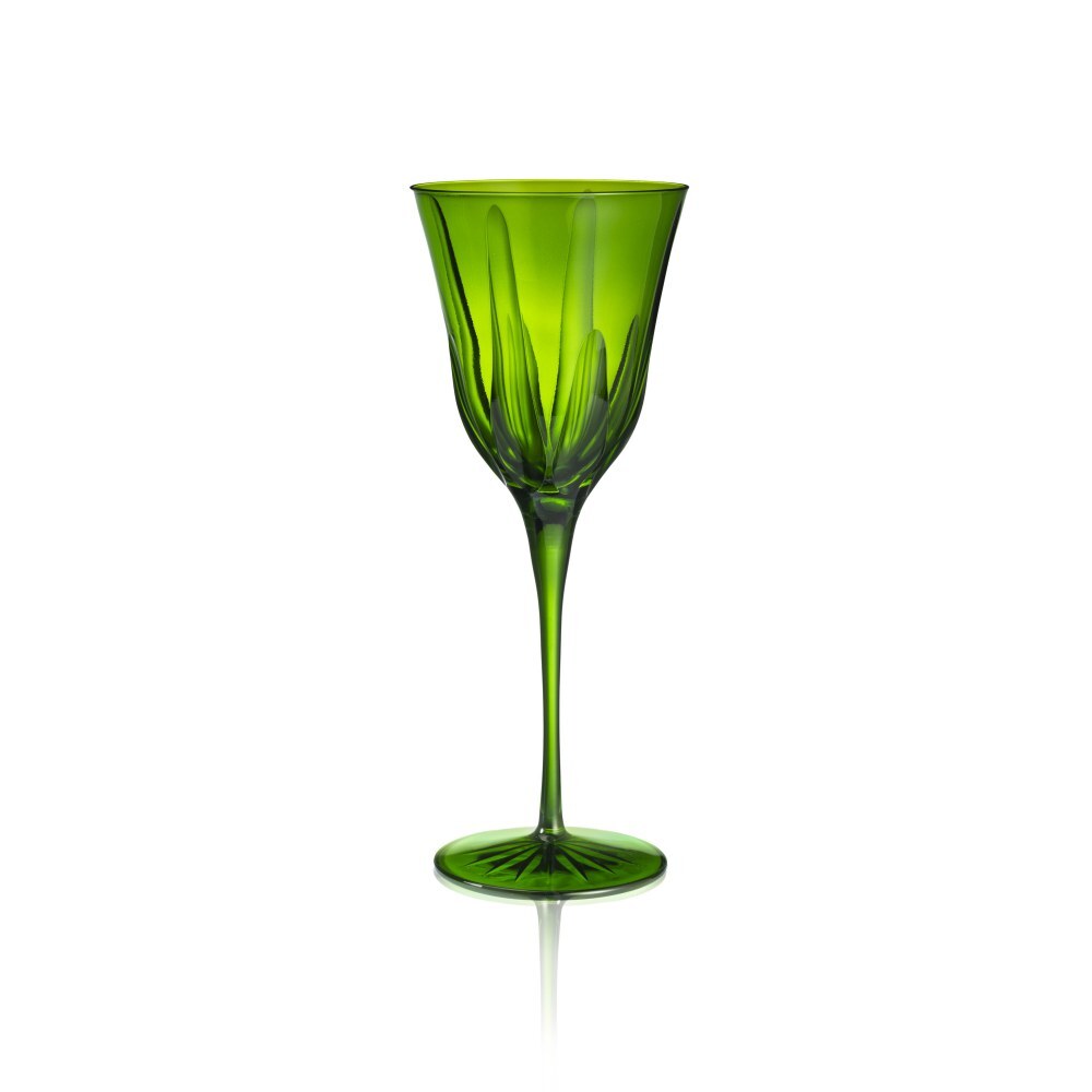 Set 2 Tumbler + Calici + Flute GEM SMERALDO - Weissestal