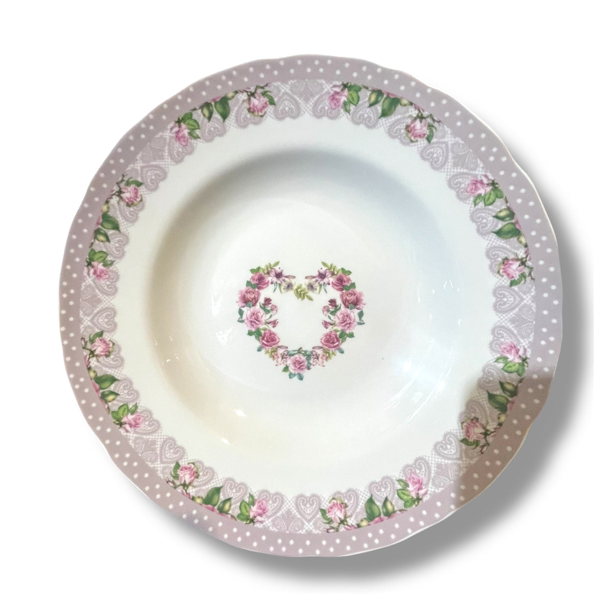 Servizio 18 Piatti CUORE SHABBY by Arca