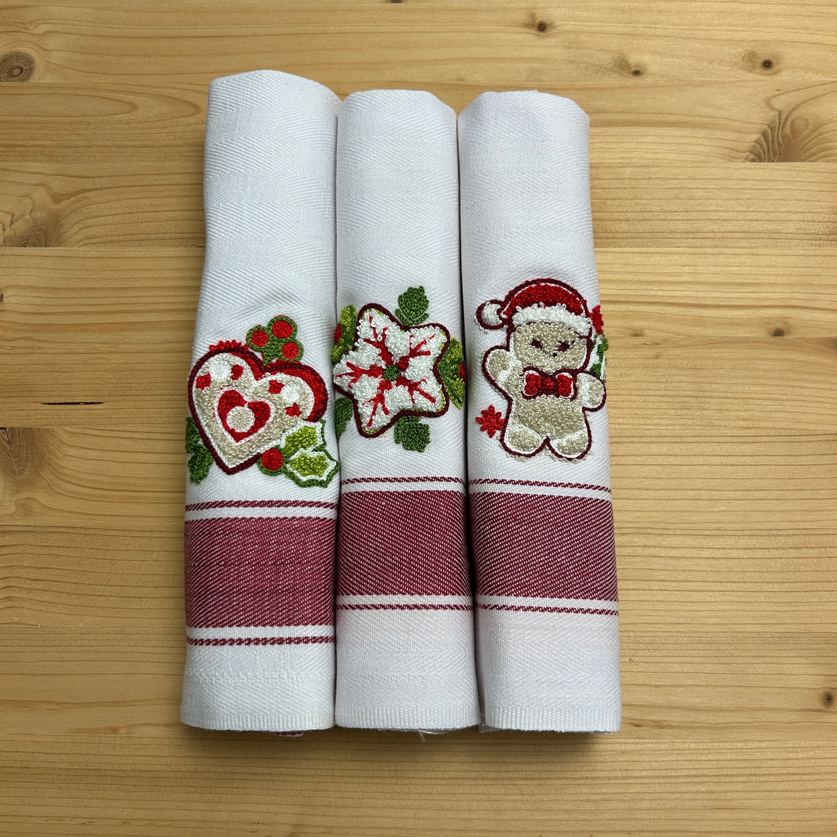 Tris Strofinacci SPIGA XMAS B - Vingi