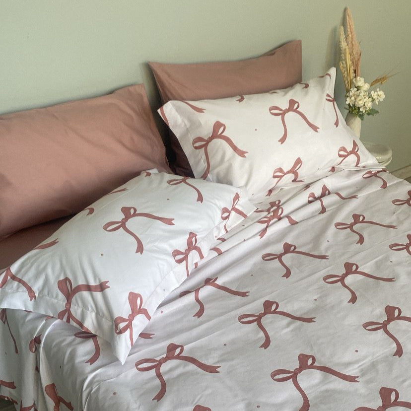 Completo Lenzuola MADEMOISELLE in percalle By Maestri Cotonieri