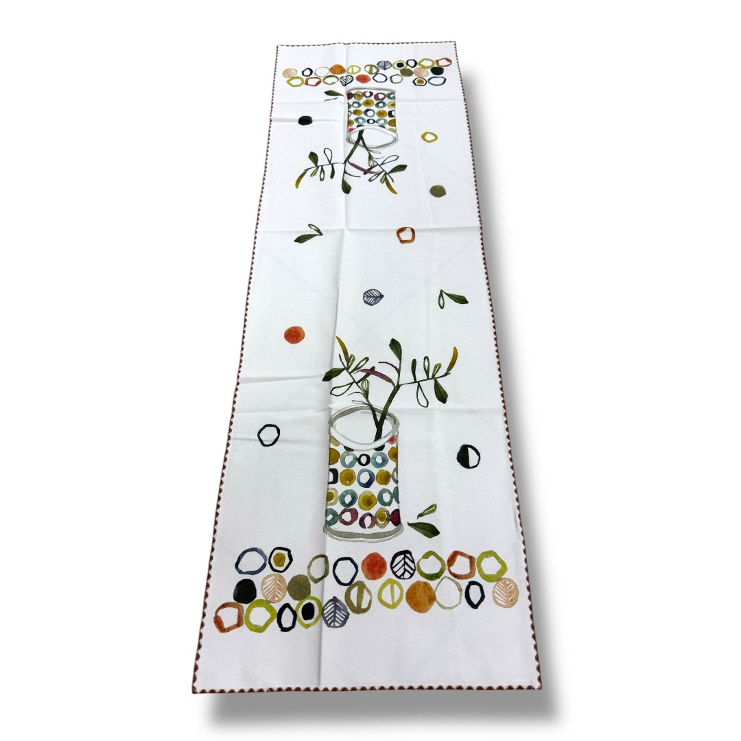 Copritavola x6/12 Runner Cuscino POSITANO D.1 by Vingi