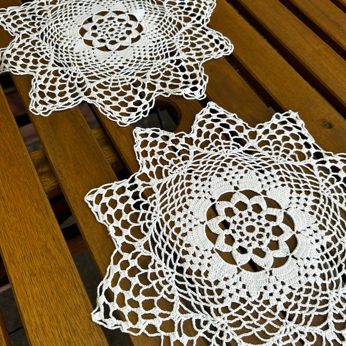 Coppia Centrini TANIA (351) by Mondo Biancheria