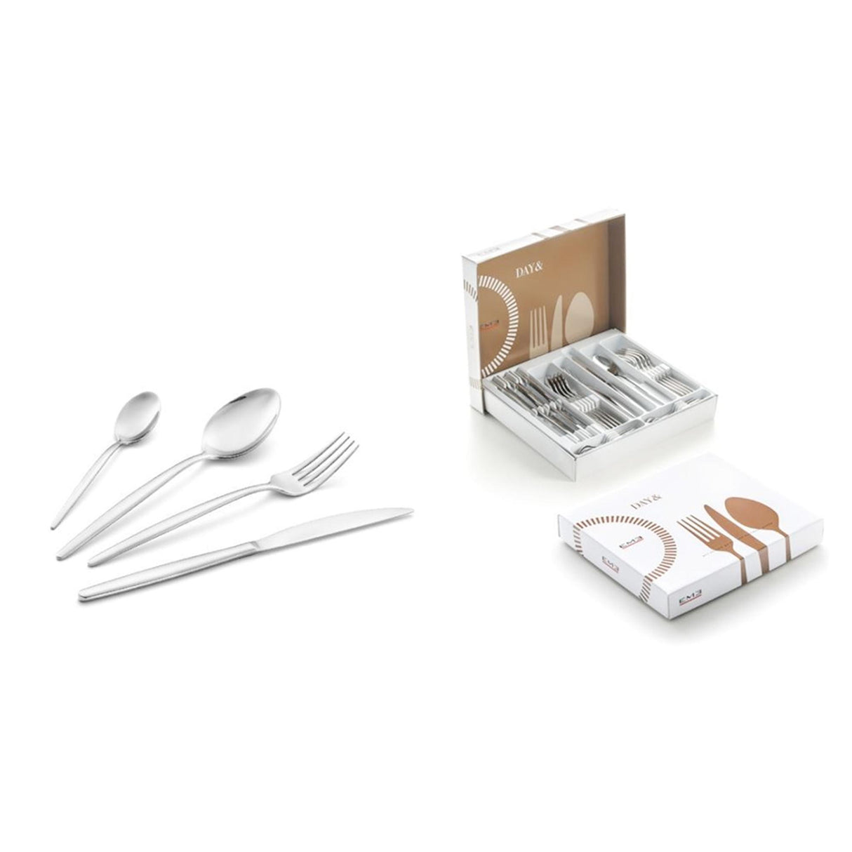 Set 24 pezzi posate in cofanetto Day by Eme