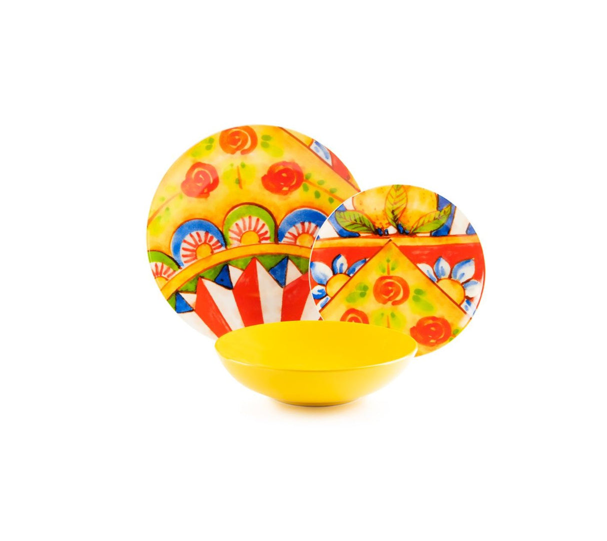 Servizio Piatti x6 Persone CALTAGIRONE by Excelsa