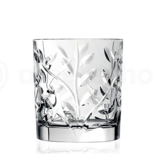 Set 6 Bicchieri LAURUS By Cristalleria Italiana RCR