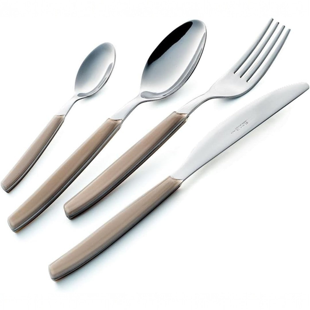 Set 24 Pezzi posate CROMO in acciaio inox by EME