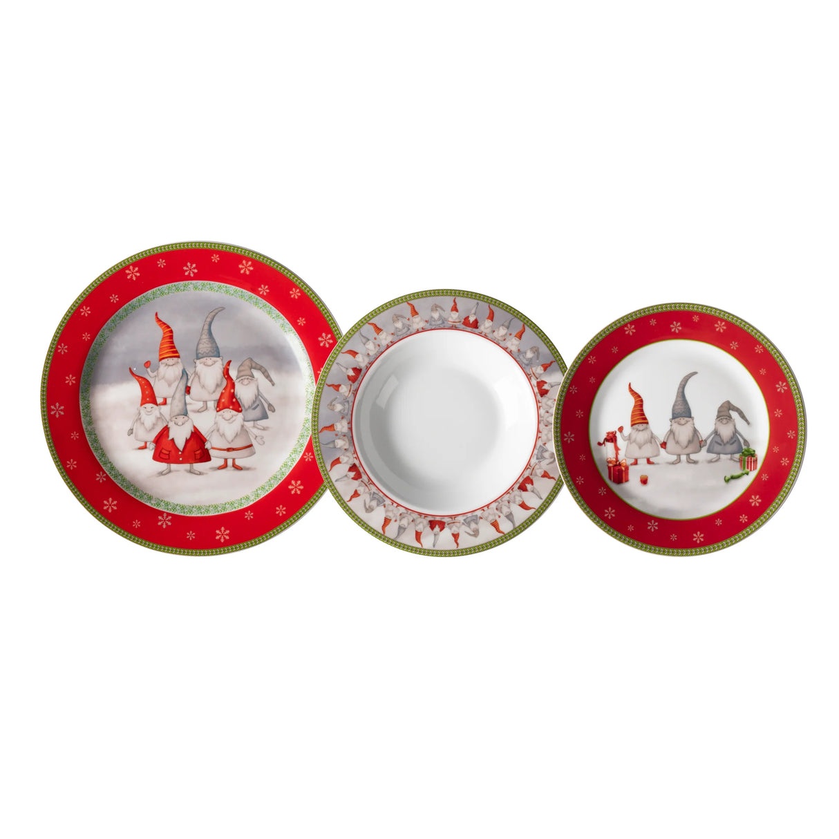 Servizio Piatti x6 Persone GNOMES - Gusto Casa