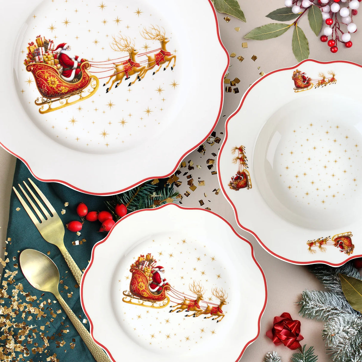 Servizio Piatti x6 Persone VOYAGE - Gusto Casa