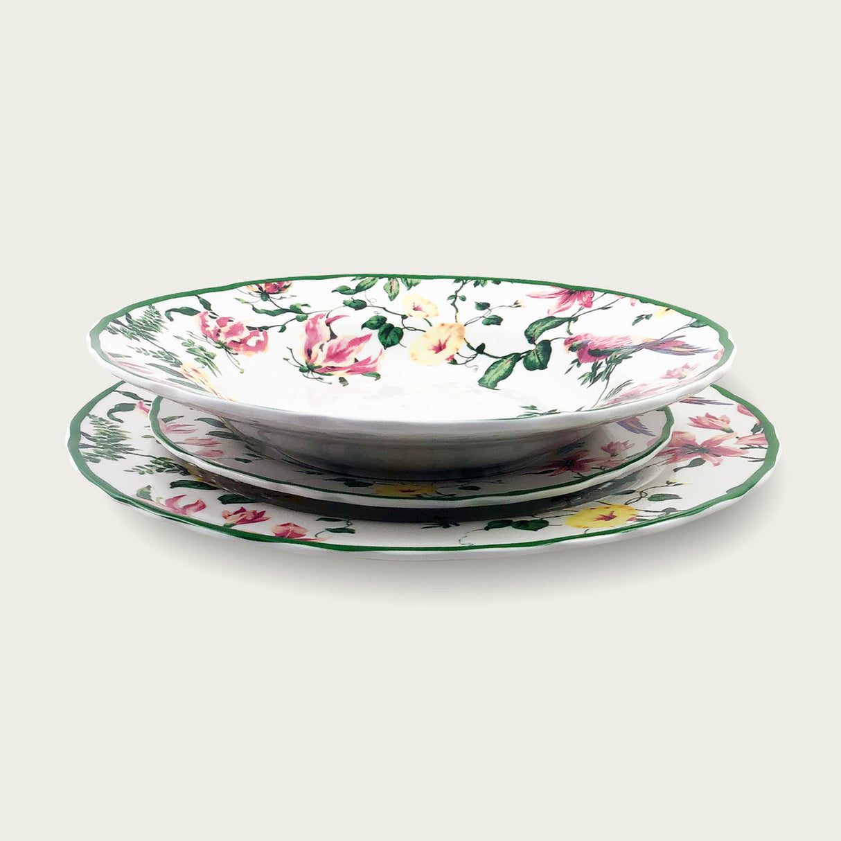 Servizio di piatti 18 pezzi FIORI COLORATI by Arca