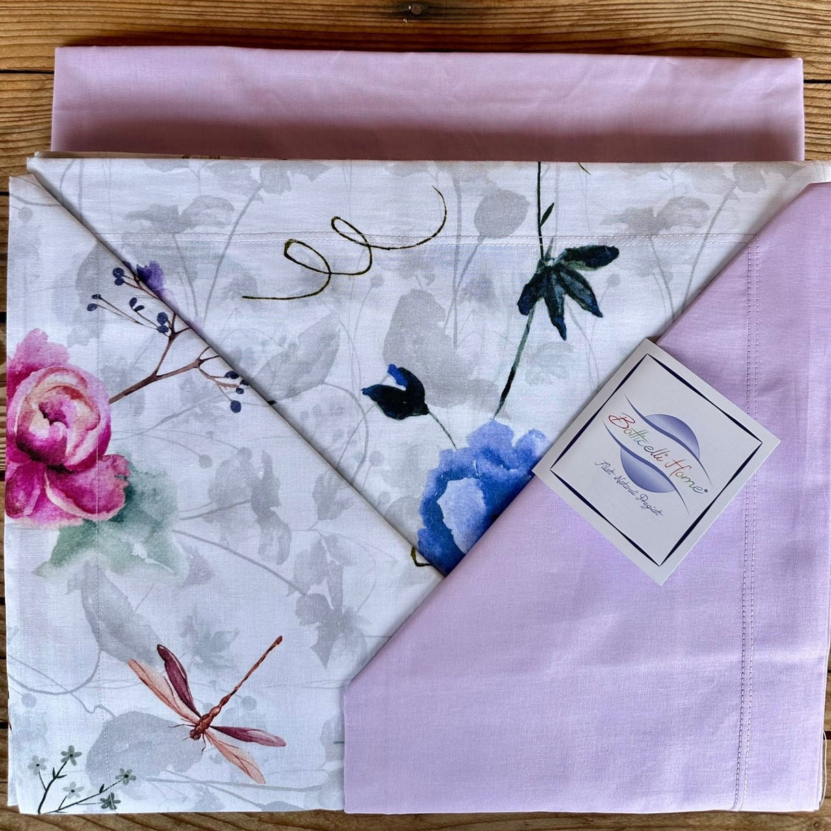 Completo Lenzuola PARFUM con 4 Federe by Botticelli Home