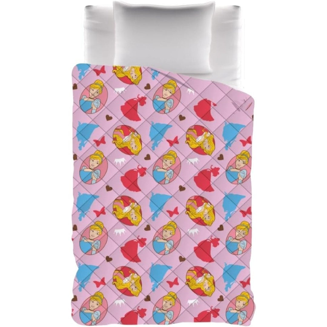 Copriletto Trapuntato PRINCESS di Disney Home – Misura Singola 170x250 cm