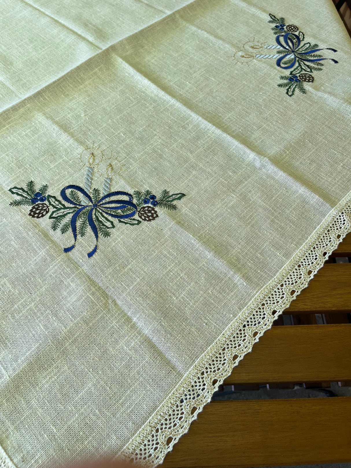 Centrotavola candela (200) By Mondo Biancheria