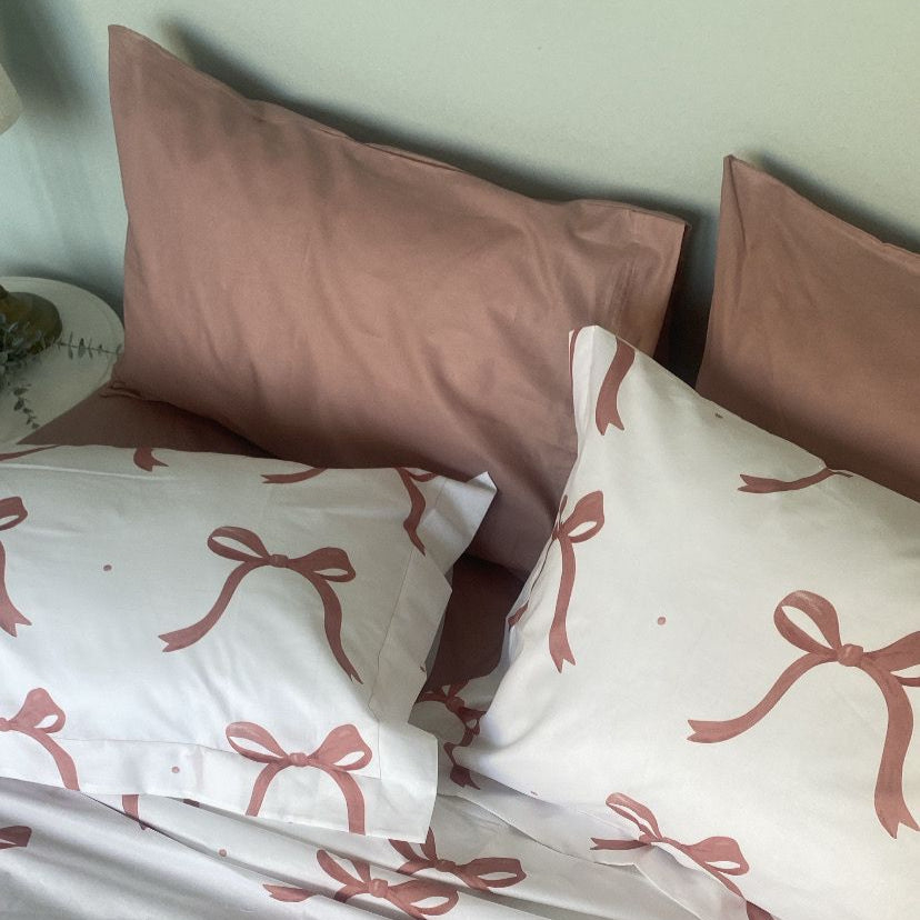 Completo Lenzuola MADEMOISELLE in percalle By Maestri Cotonieri