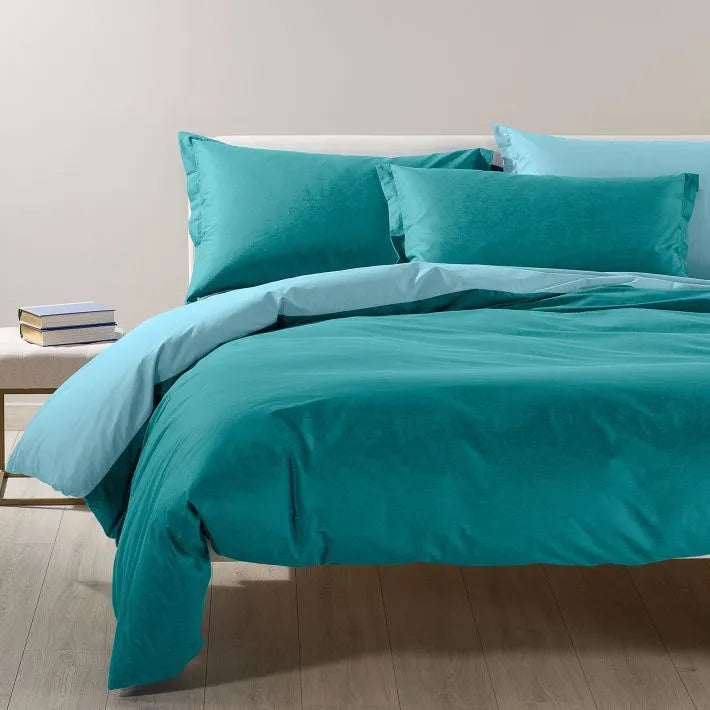 Copripiumino BICOLOR IN COTONE By Caleffi