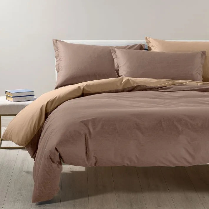 Copripiumino BICOLOR IN COTONE By Caleffi