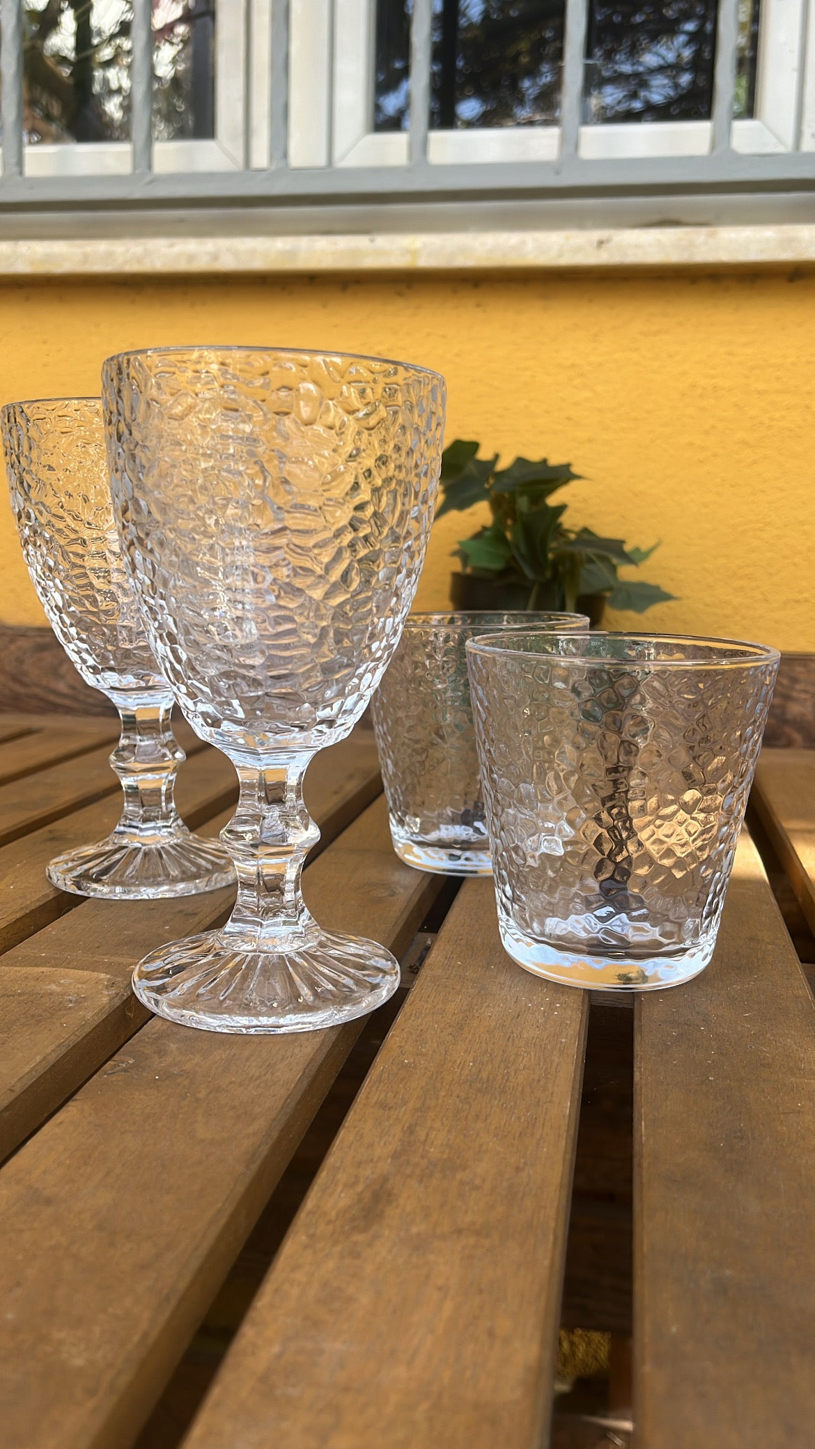 Set 12 Bicchieri Armonia Serie Pura In Vetro by Arca