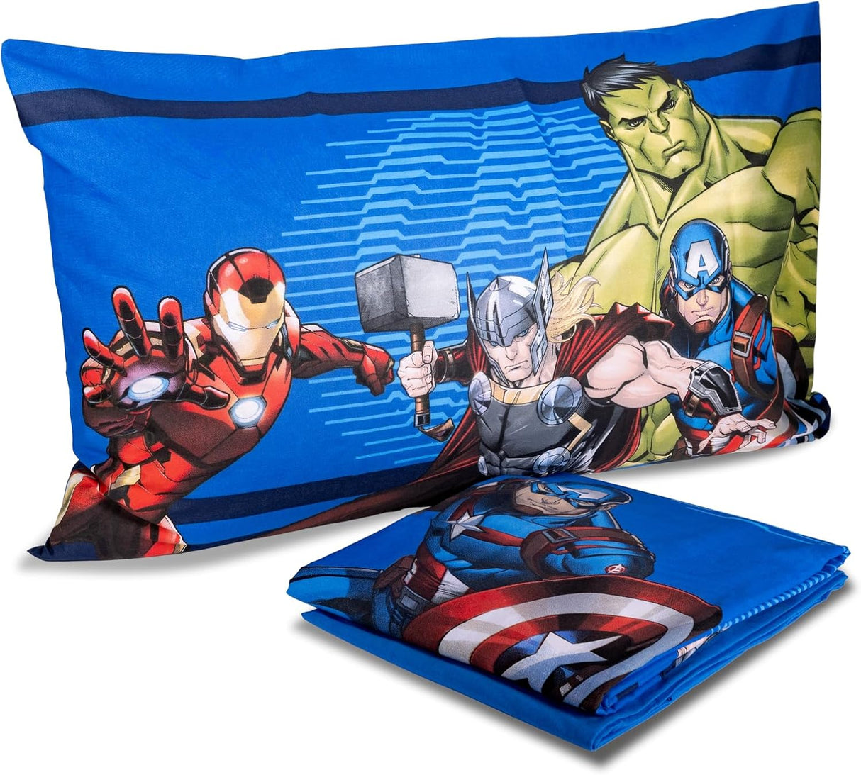 Completo lenzuola Avengers una piazza e mezza by Disney
