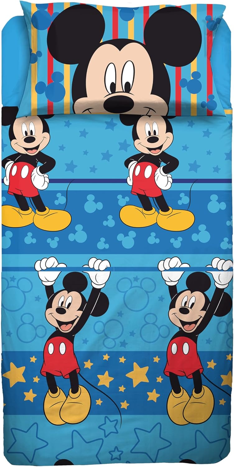 Completo lenzuola Mickey Mouse una piazza e mezza by Disney