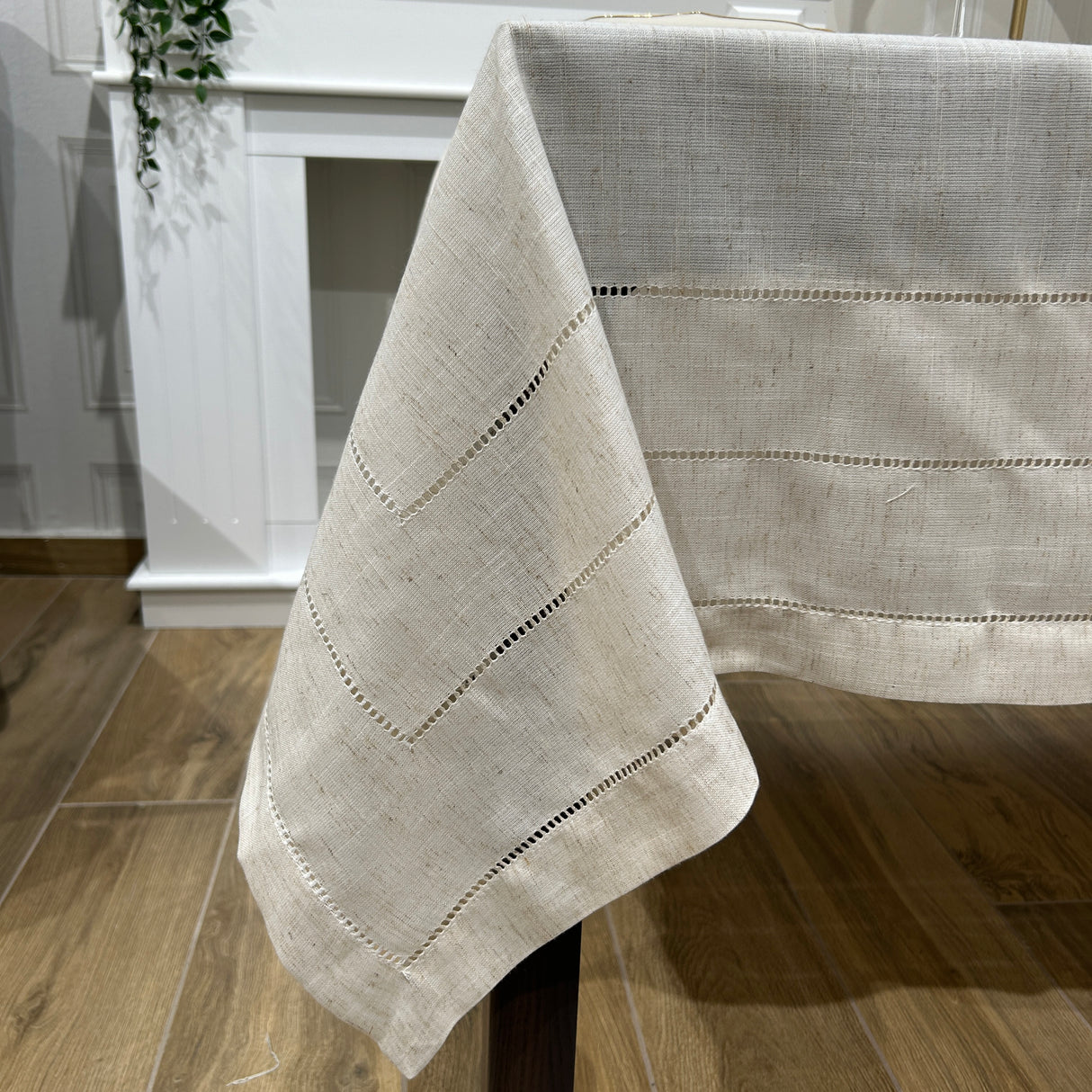 Servizio da tavola x12 EMMA Naturale By Mondo Biancheria