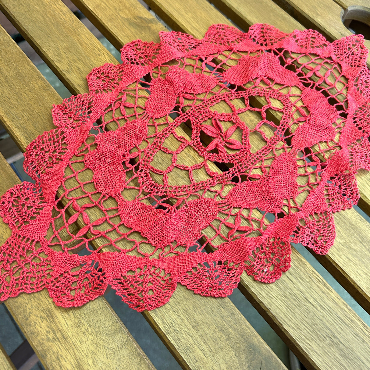 Centrino FARFALLE (062) By Mondo Biancheria