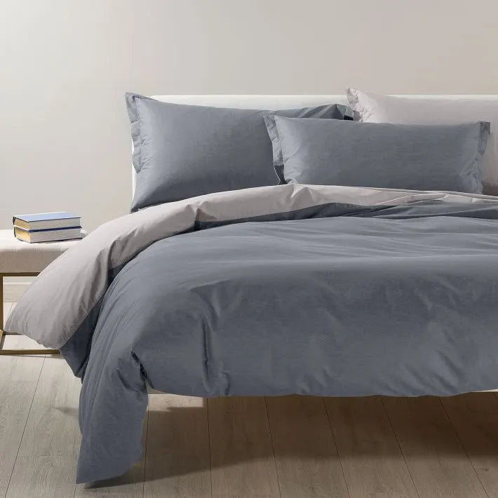 Copripiumino BICOLOR IN COTONE By Caleffi