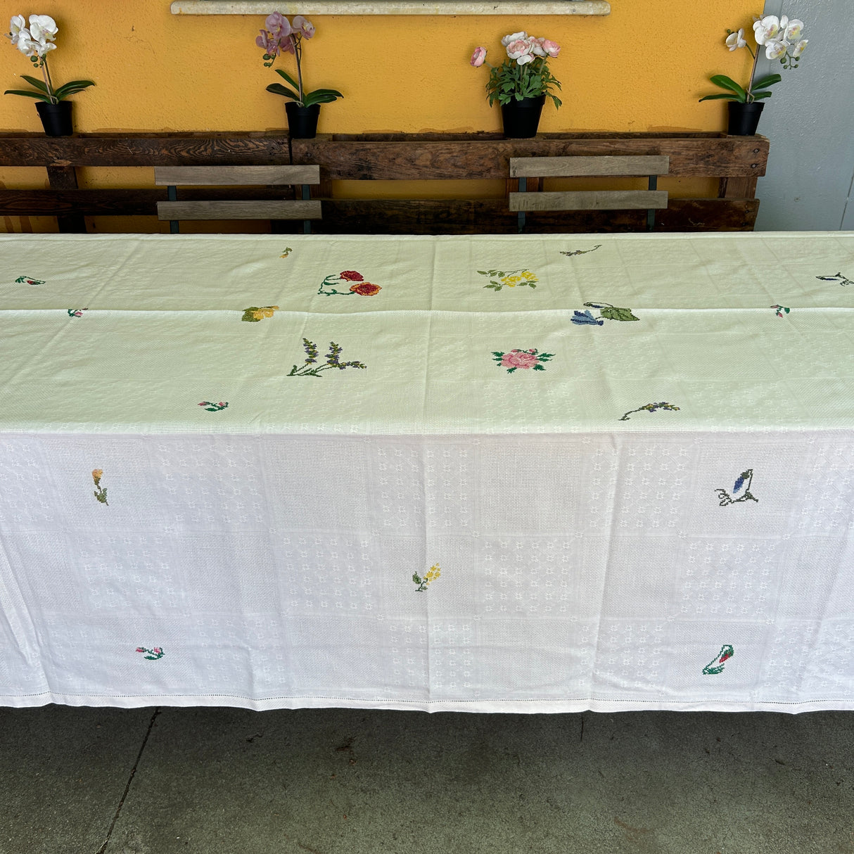 Servizio da tavola x12 Garden (615) By Mondo Biancheria