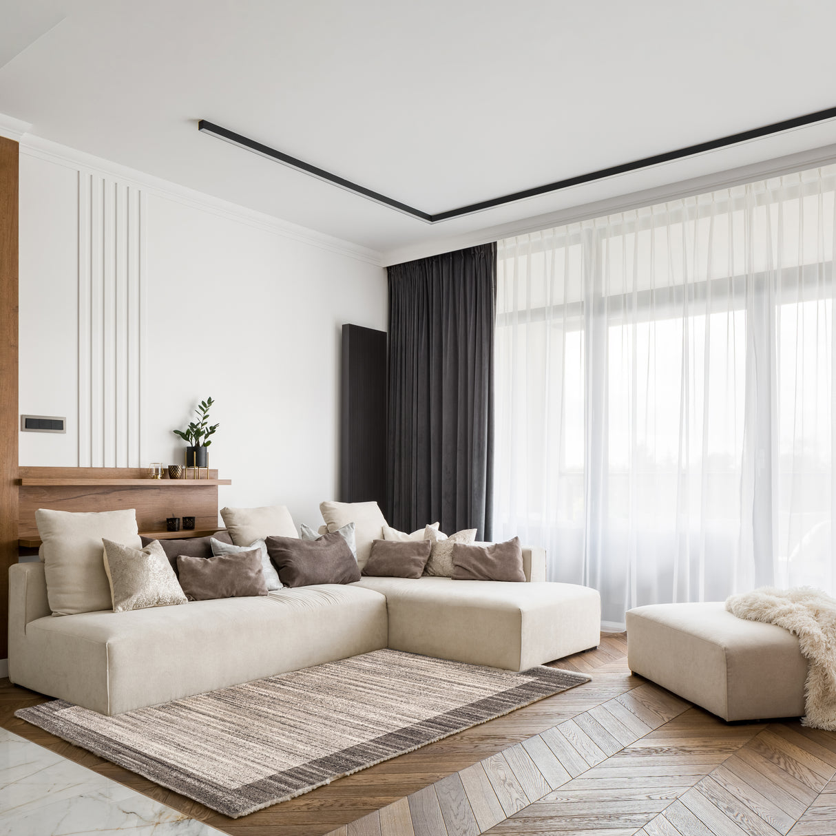 Tappeto LIVING (misure extra) dis.8041 by Karì