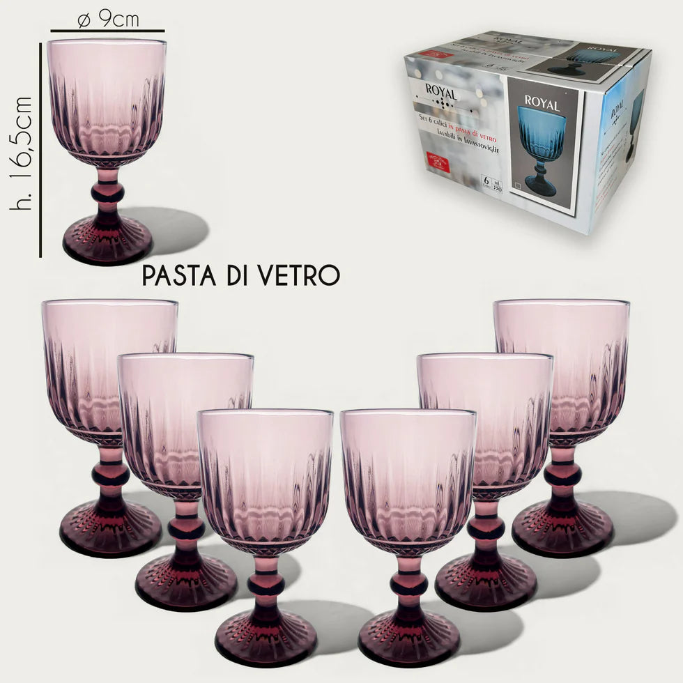 Bicchieri o Calici ROYAL porpora - Arca