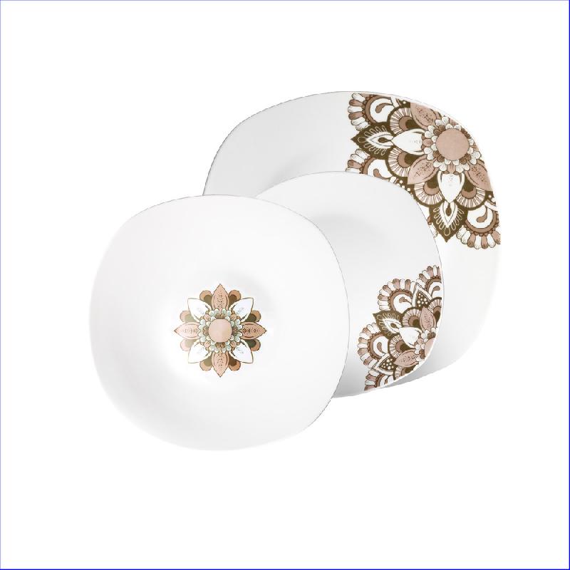 Servizio di piatti 18 pezzi YANTRA by Casa Milano