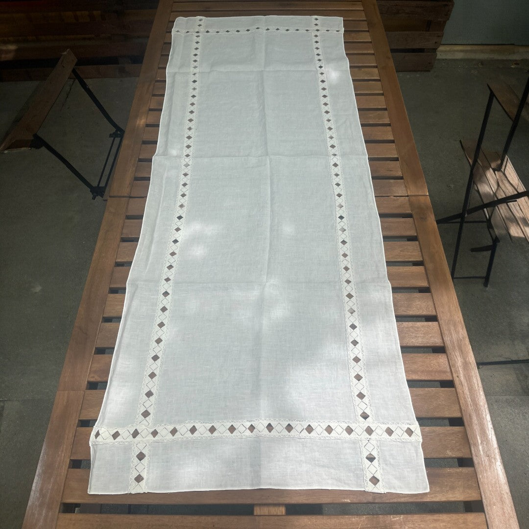 Runner SAMANTHA 50x150 ì in lino by Serendipity