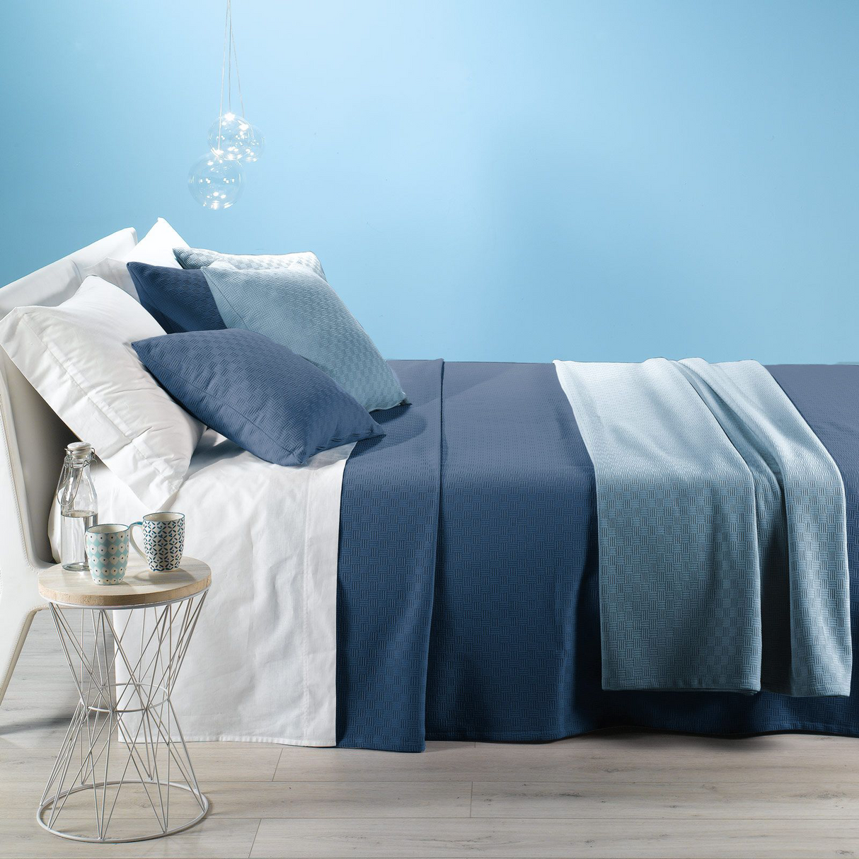 Copriletto piazza e mezza CLORI By Karì