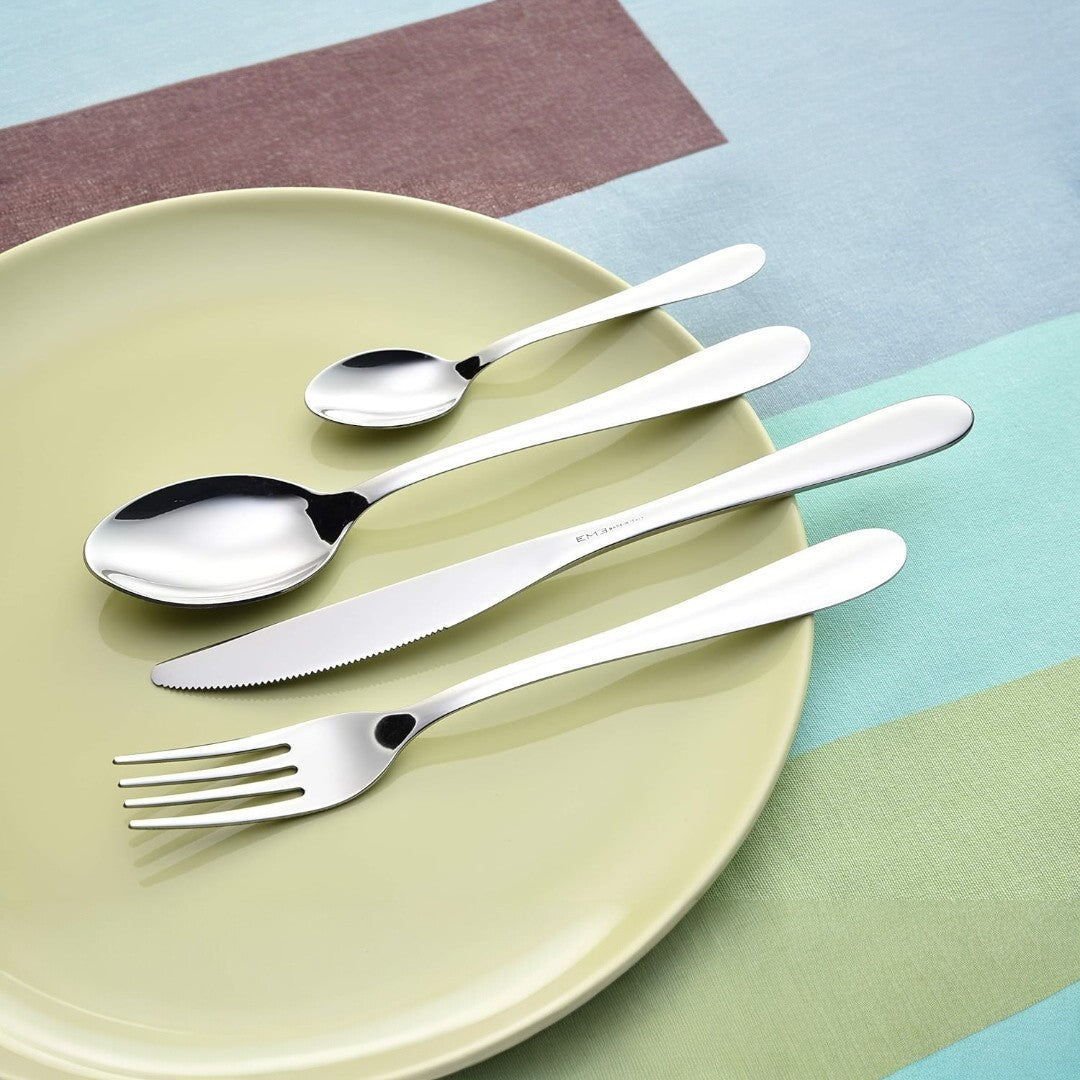 Set 24 pezzi posate VETRINA SEGNO in acciaio inox by Eme