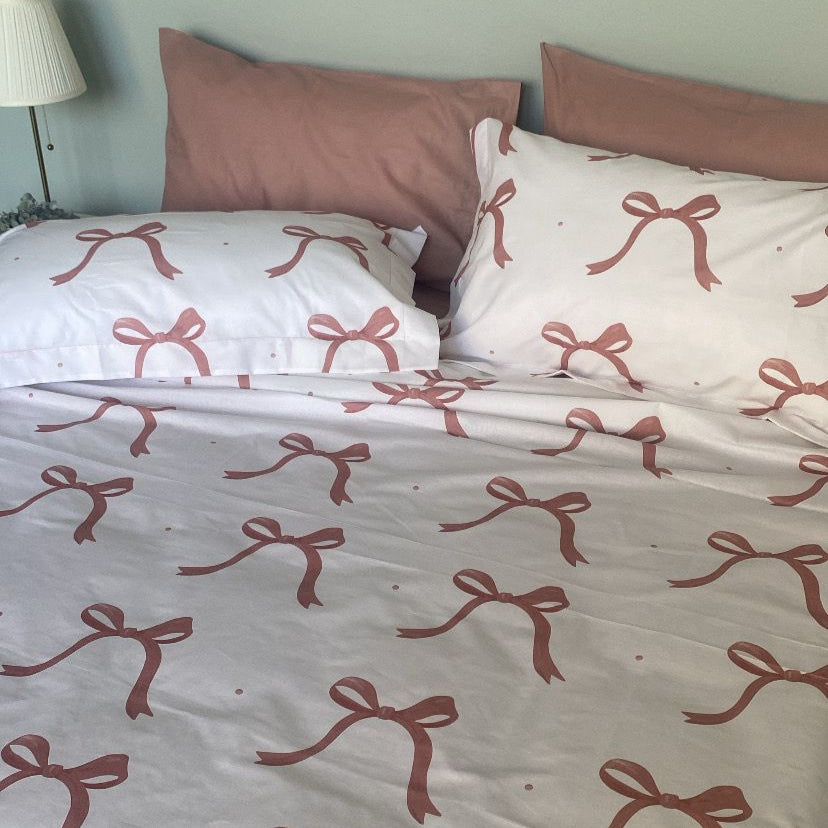 Completo Lenzuola MADEMOISELLE in percalle By Maestri Cotonieri