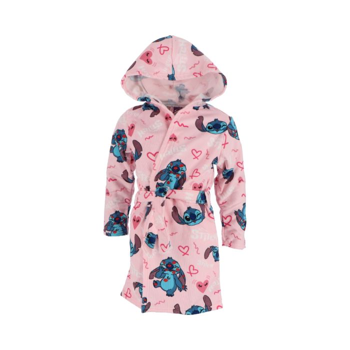 Accappatoio STITCH rosa By Disney Home