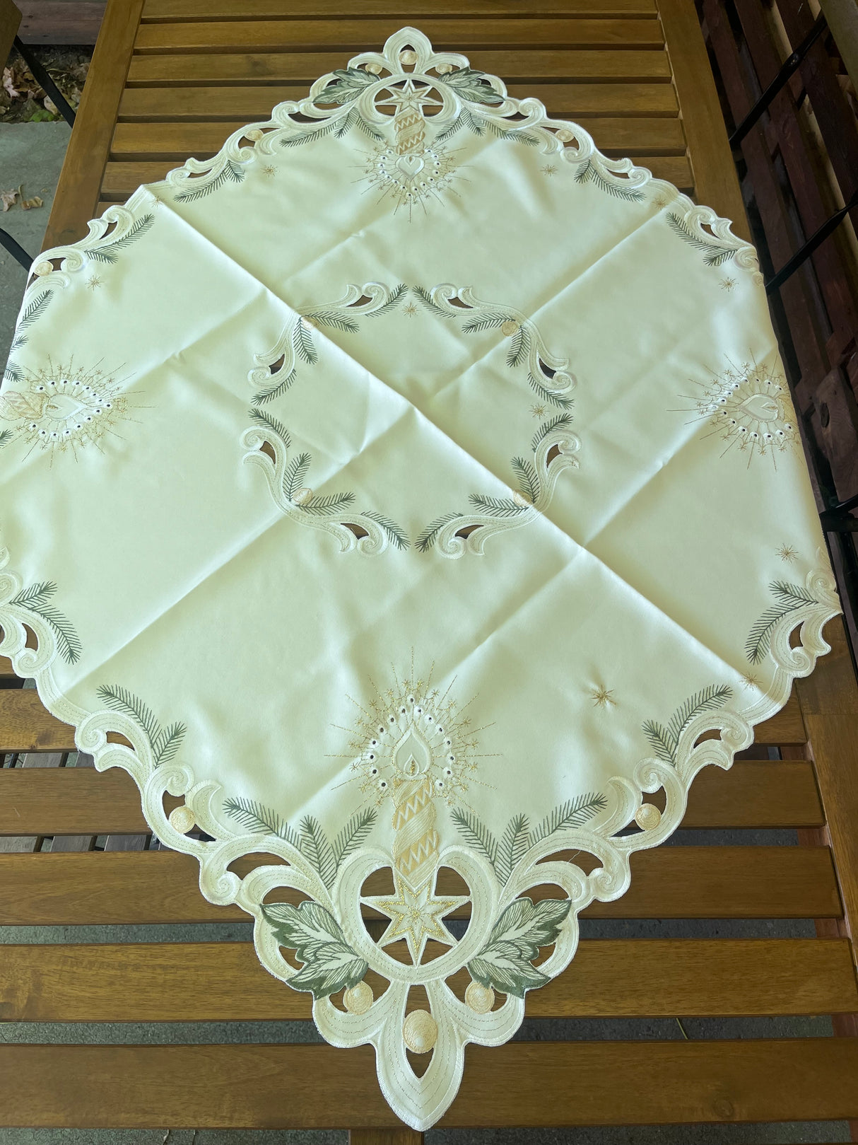 Centrotavola candela (135) By Mondo Biancheria