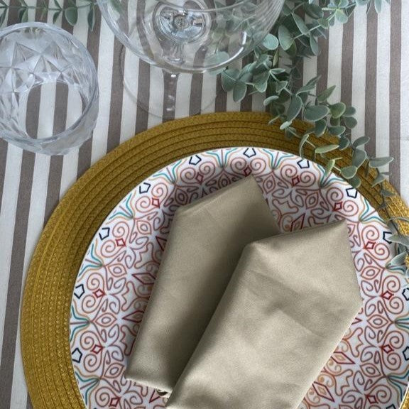 Servizio da tavola x12 ERCHIE by Maestri Cotonieri