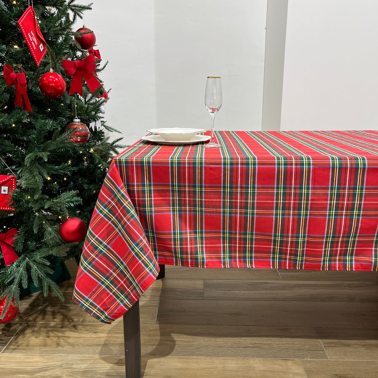 Tovaglia x6 TARTAN by Maestri Cotonieri (Natale)