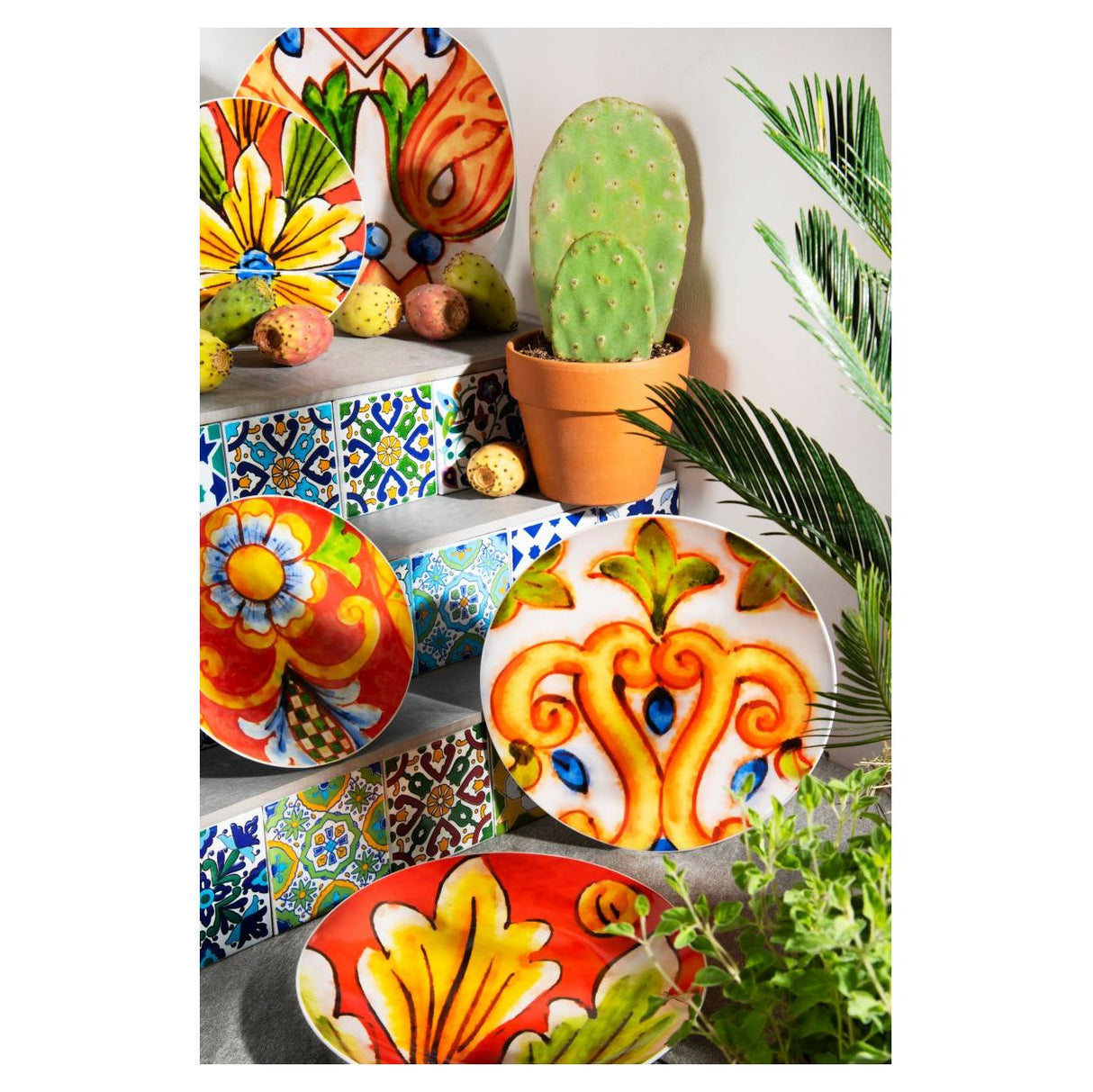 Servizio Piatti x6 Persone CALTAGIRONE - Excelsa