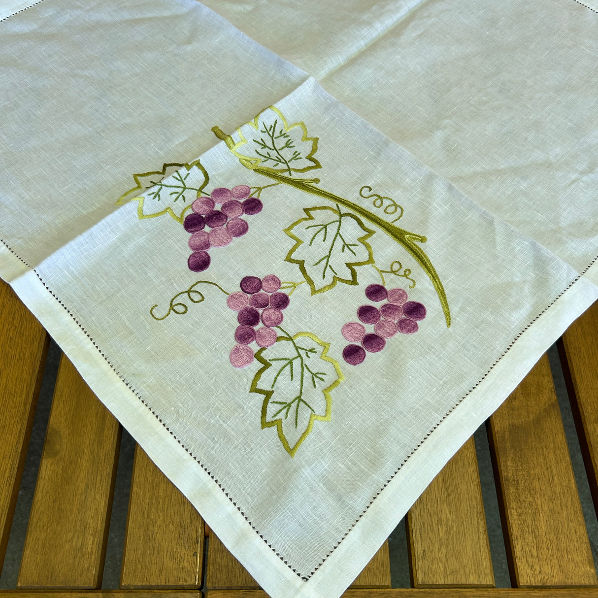 Strofinaccio in puro lino UVA (168) By Mondo Biancheria