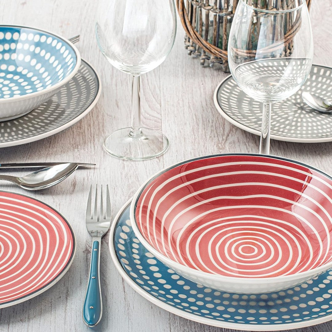 Servizio da Tavolo 18 Piatti EVAN by H&H